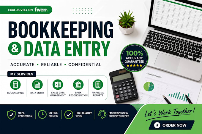 do quickbooks online bookkeeping and financial data entry