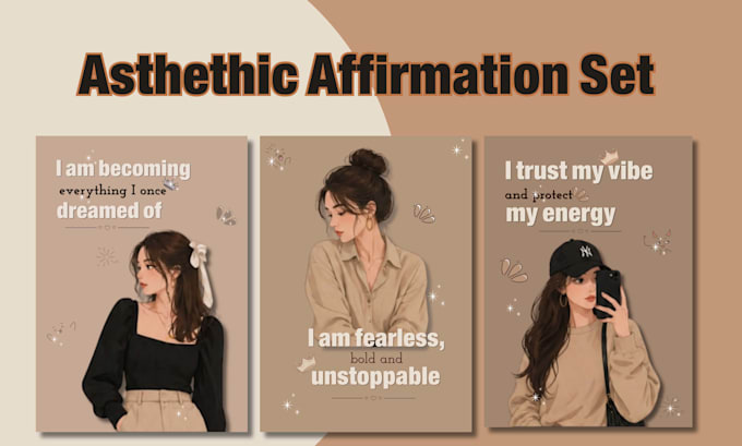 create custom printable affirmation card decks