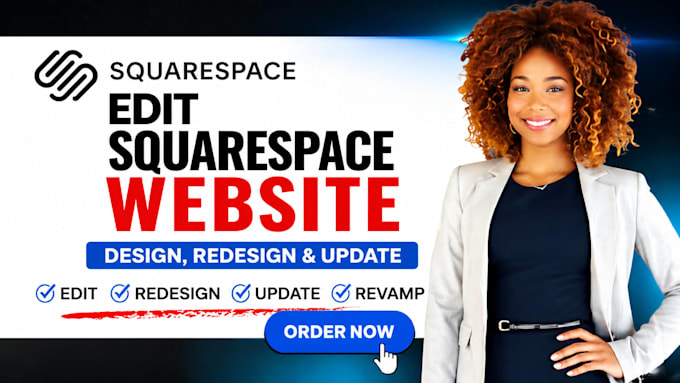 edit squarespace website, design or redesign squarespace, edit squarespace