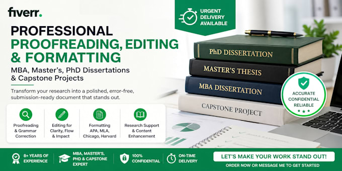 edit, proofread, thesis, capstone project, phd dissertation, research proposal
