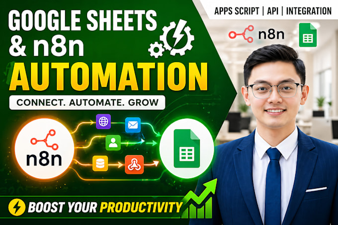 build google sheets automation using n8n workflows and apps script