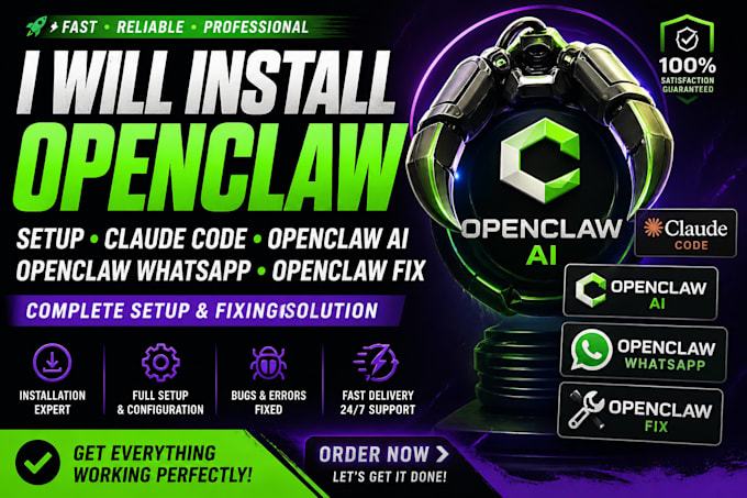 install and configure openclaw ai with claude code and whatsapp bot