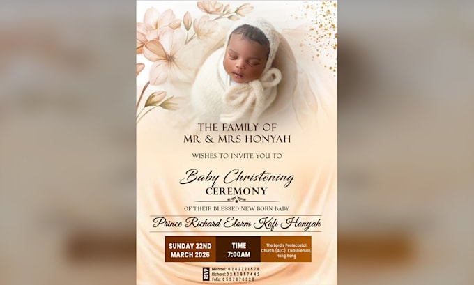 design a professional baby shower