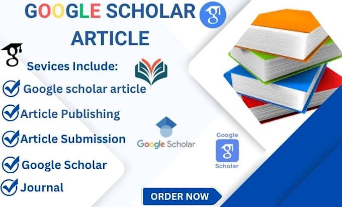 write and publish articles in google scholar indexed journal