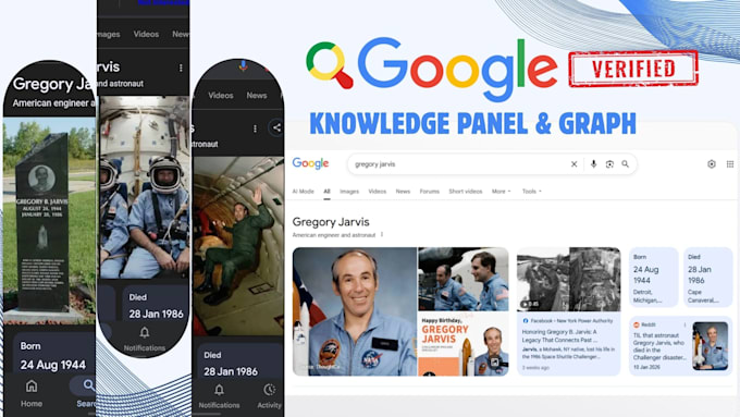 create, claim and edit verified google knowledge panel, presence and graph