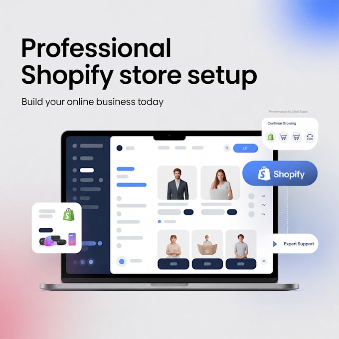 create a professional shopify dropshipping store