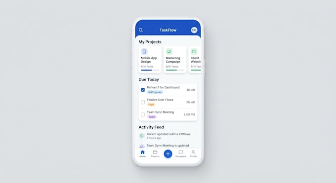 design clean and user friendly UI UX interfaces