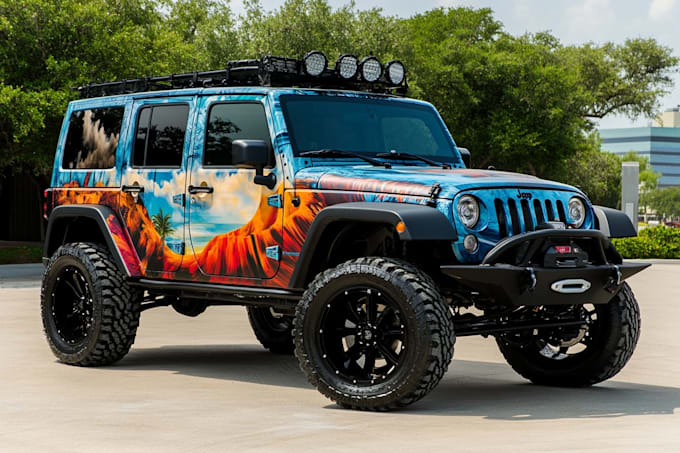professional car wrap design