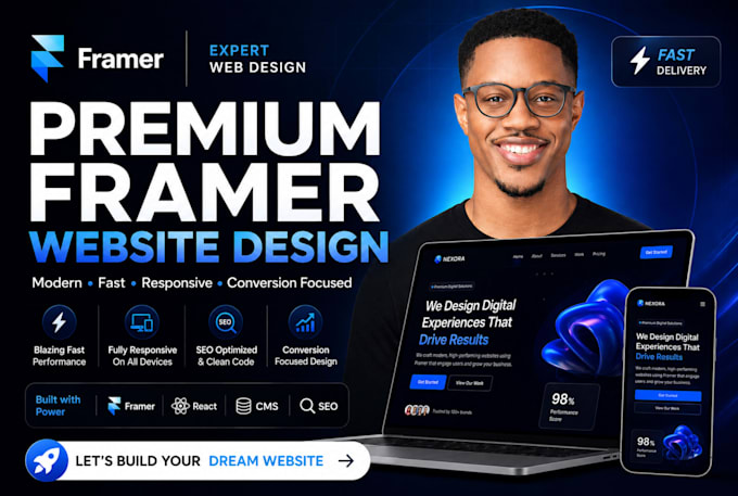 framer website, framer landing page, figma to framer, framer developer