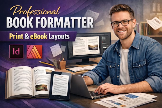 format your book for KDP print and ebook publishing