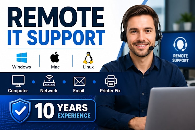 be your IT support and system administrator