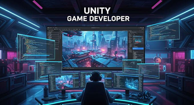 develop unity games, scripts, and advanced gameplay systems in unity engine