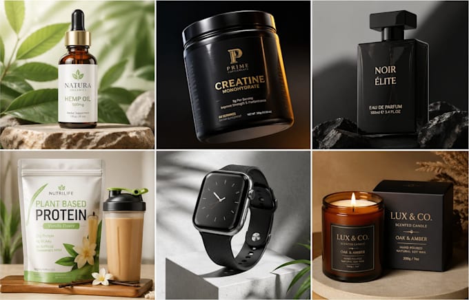 create realistic mockup, 3d visualization and product mockup design for brands