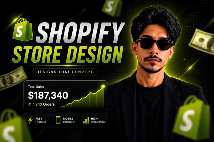 design a professional shopify or wordpress website