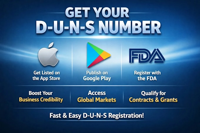 handle your d u n s number registration