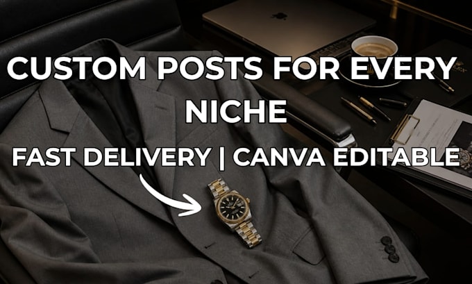 design custom canva social media posts