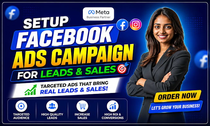 setup facebook ads campaign for leads and sales