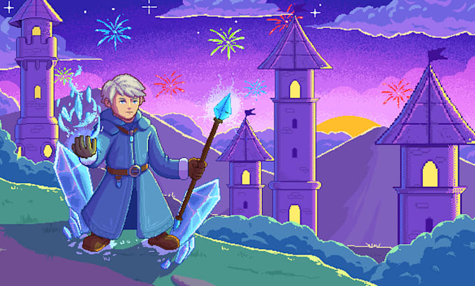 create any pixel art for anything