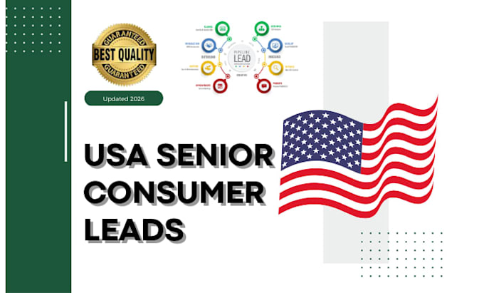 provide USA senior consumer active email leads lists updated
