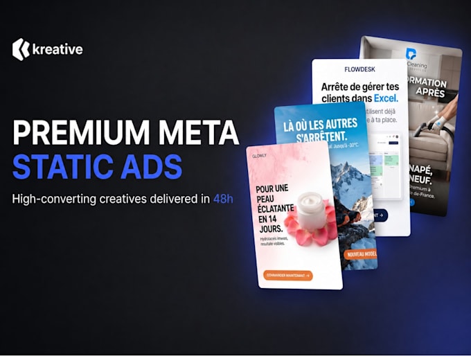 create meta static ads that really convert in 24h