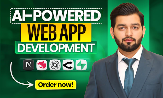 develop a custom full stack ai powered web application