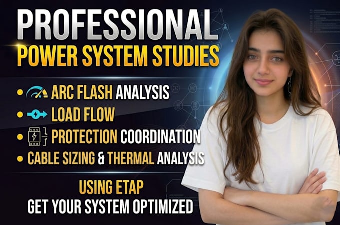 do power system analysis using etap software