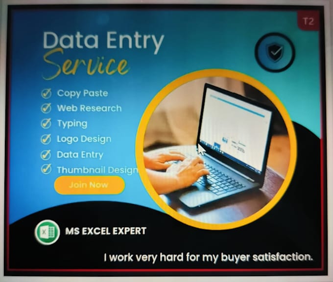provide expert data entry and web research services