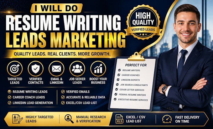 do resume writing leads marketing