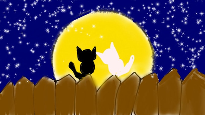 make eye pleasing and comforting illustrations