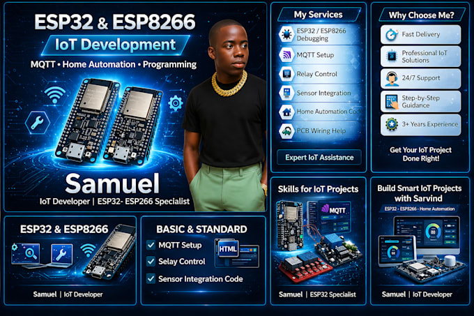 do esp32 or esp8266 based home automation project