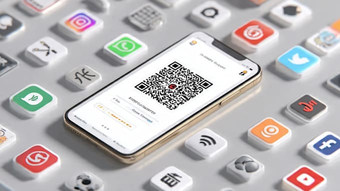 design a custom qr code with logo for your business