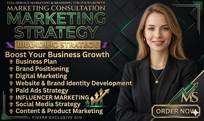 write a premium marketing plan and brand strategy