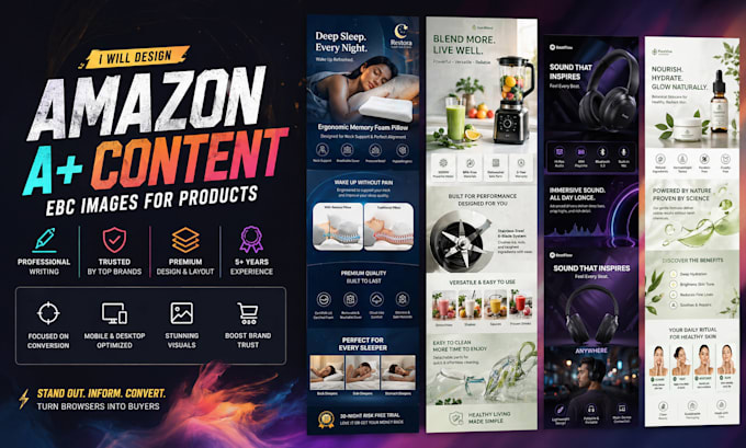 design premium amazon a plus content ebc images