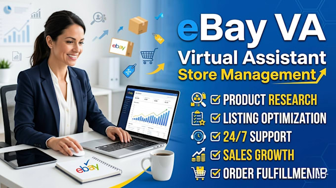 manage your ebay account as a virtual assistant ebay va