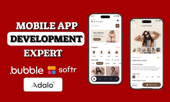 build adalo mobile app softr web app adalo mvp as adalo developer