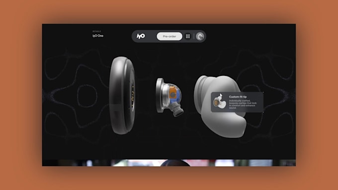 do 3d website design, 3d landing page, 3d webflow, framer website animation