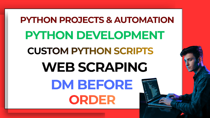 do python assigned programs,scripts,bots and automation projects
