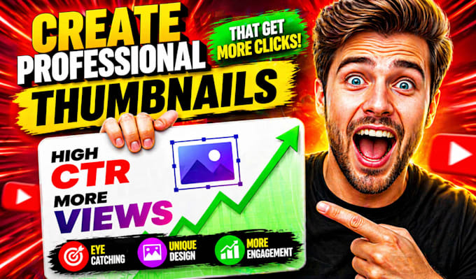 design viral youtube thumbnails for your channel