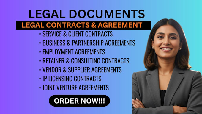 be your professional lawyer for contracts