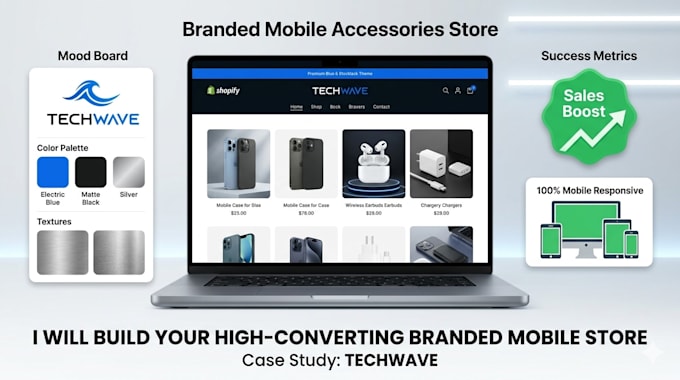 build a branded shopify store