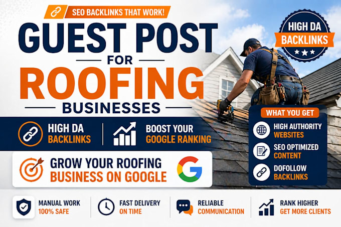 do guest post for roofing businesses to grow on google