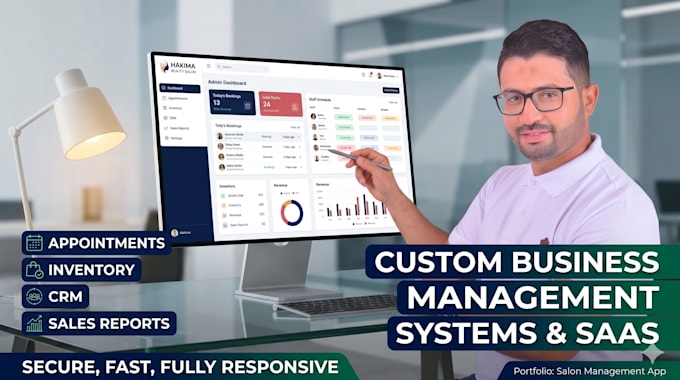 build a custom business management system or saas
