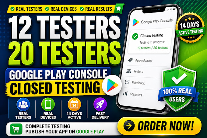 12 testers 20 testers 12 app testers 12 testers google play console 20 testers