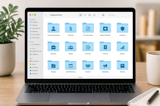 organize and digitize your personal or business documents