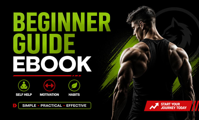professional fitness guide, workout plan or ebook