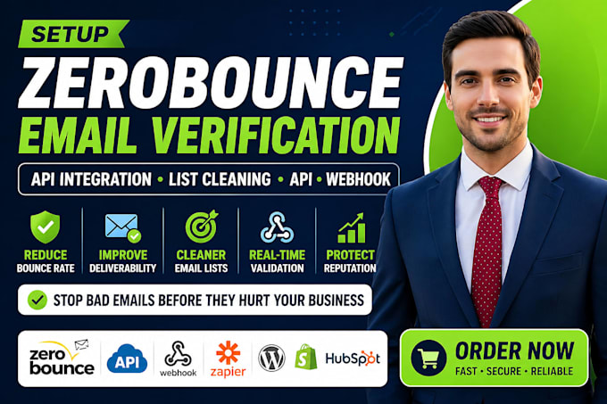 setup zerobounce email verification api integration list cleaning api webhook