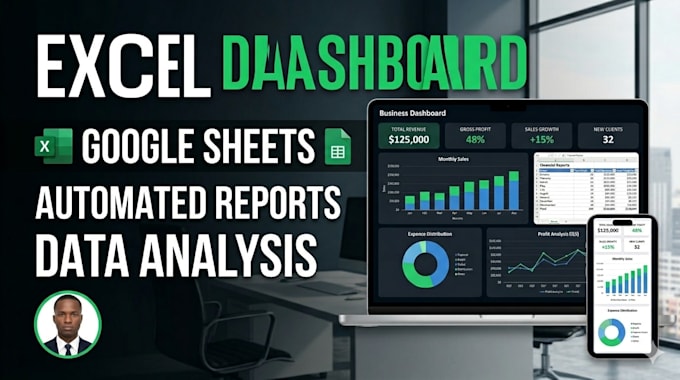 build automated excel and google sheets financial dashboards