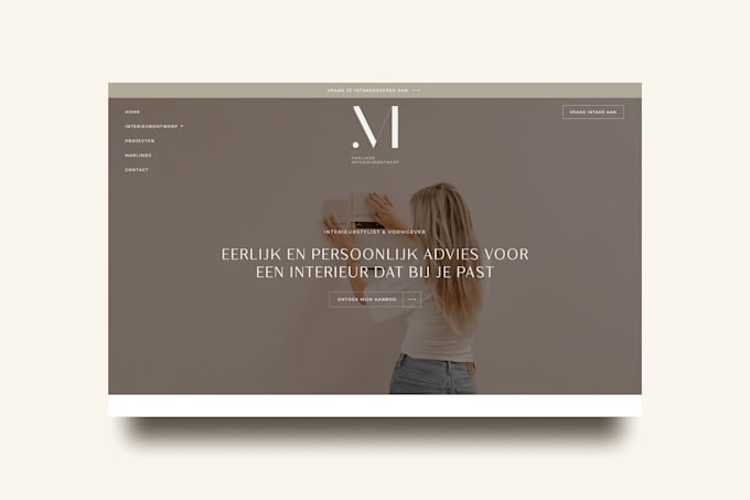 update showit website, design and redesign showit website