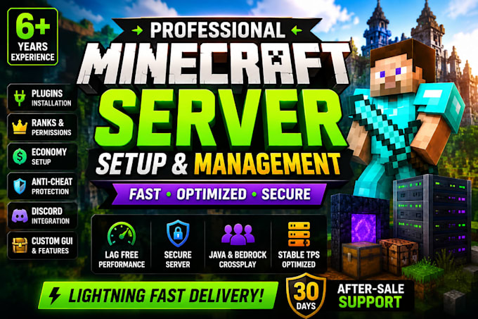 do minecraft server setup and configuration