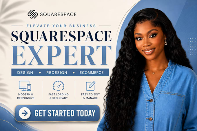 build squarespace website design redesign squarespace website development